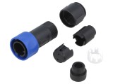 Conector Circular 2 PIN Fără Contacte pe Cablu