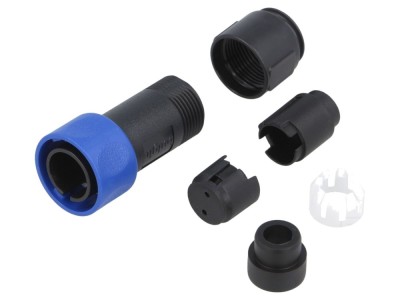Conector circular 2 pini IP68 foto