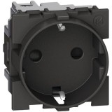Priză Schuko 2M 16A negru Living Now &ndash; LEGRAND | KG4141
