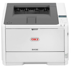 Imprimanta laser alb-negru Oki B432dn Retea USB A4 Alb/Gri foto