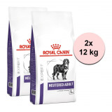 Royal Canin VHN Dog Neutered Adult Large 2 x 12 kg