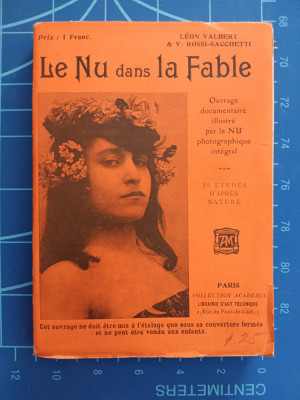 Le nu dans la fable - Leon Valbert &amp;amp; V. Rossi-Sacchetti / Collection Academia 1 foto