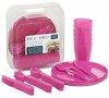 Set picnic pentru 6 persoane, 31 piese, cutie depozitare, diverse culori, GLS018, Oem