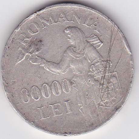 Romania 100000 lei 1946