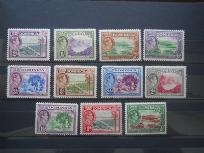 DOMINICA 1938 GEORGE VI MH foto