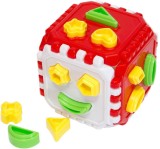 Cumpara ieftin Jucarie de indemanare Malipen cub logic cu 6 forme de animale, Orion