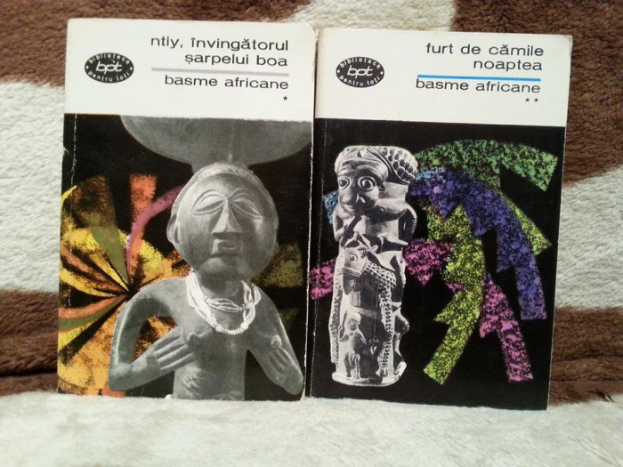 NTIY INVINGATORUL SARPELUI BOA/FURT DE CAMILE NOAPTEA BASME AFRICANE (2 VOL)