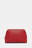MICHAEL Michael Kors punga cosmetice culoarea rosu, 32F5GJ6T2T