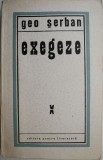 Exegeze &ndash; Geo Serban