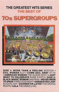 Casetă audio The Best Of 70s Supergroups, originală