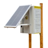 Aparat gard electric compact DL 3200 cu panou solar 30W, 12000V, 7000m, rezistent, portabil