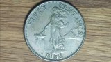 Insulele Filipine - moneda de colectie - 50 centavos 1958 - dimensiune mare 10 g &bull; ⌀30.3 mm - impecabila !