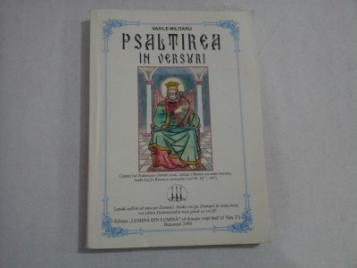 PSALTIREA IN VERSURI - VASILE MILITARU foto