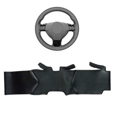 Husa Volan Personalizat pentru Opel Astra H,Zafira B,Corsa ,Vectra C, Signum Eco Piele pentru cusut foto