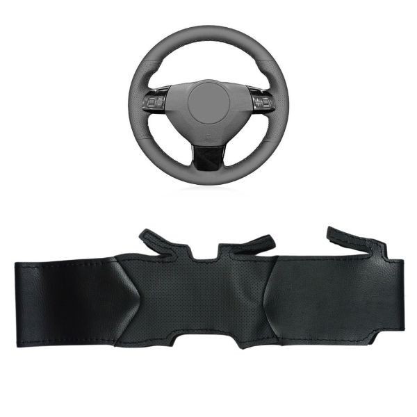 Husa Volan Personalizat pentru Opel Astra H,Zafira B,Corsa ,Vectra C, Signum Eco Piele pentru cusut