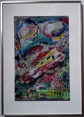 Abstract - semnat Jorn foto
