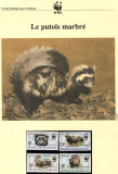 Kazahstan 1997 - Măricul Marmorat, Set WWF, 6 poze, MNH, (vezi descrierea), Nestampilat