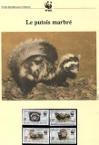 Kazahstan 1997 - Măricul Marmorat, Set WWF, 6 poze, MNH, (vezi descrierea), Nestampilat