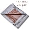 Prelata impermeabila 4x4 m, PE 210g/mp, utilizare universala, protectie UV+