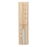Clepsidra Sauna Navaris, 29.5x7.5x4 cm, Lemn Pin, Rezistenta Caldura, 47800.02