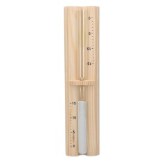 Clepsidra Sauna Navaris, 29.5x7.5x4 cm, Lemn Pin, Rezistenta Caldura, 47800.02