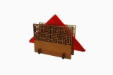 Suport Servetele Lemn, Model Asiatic Elegant, 15cm, Decor Masa, Restaurant, Personalizabil