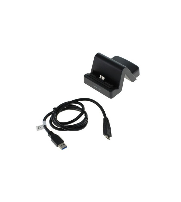 Stație de andocare Digibuddy USB 1401 pentru Samsung- incl. cablu de alimentare MICRO-USB-3.0