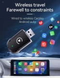 Adaptor Wireless CarPlay și Android Auto &ndash; Transformă Conexiunea cu Fir &icirc;n Wireless