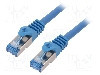 Cablu patch cord, Cat 6a, lungime 1.5m, S/FTP, LOGILINK - CQ3046S