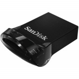 Memorie USB SanDisk Ultra Fit, 64GB, USB 3.1, Negru, 64 GB