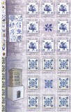 2010 LP 1869 a EMISIUNE COMUNA ROMANIA-PORTUGALIA CERAMICA SET MINICOLI 8+1 MNH, Istorie, Nestampilat