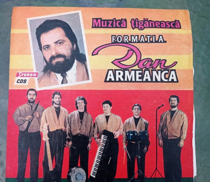 Disc vinil rar, Dan Armeanca. C&acirc;ntece țigănești - Chilea Romane.