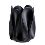 Cumpara ieftin Vaza flori ceramica neagra 19 x 25 cm