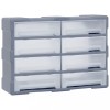 VidaXL Organizator cu 8 sertare mari, 52x16x37 cm 149600
