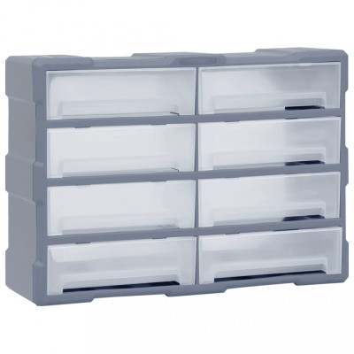 vidaXL Organizator cu 8 sertare mari, 52x16x37 cm 149600 foto