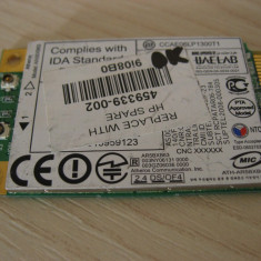 Placa wireless laptop Compaq Presario CQ70, Atheros T60H976.07 LF, 459339-002