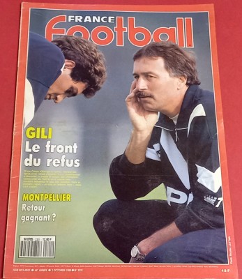 Revista Fotbal - &amp;quot;FRANCE FOOTBALL (02.10.1990) foto