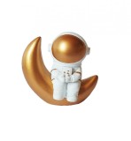 Cumpara ieftin Statueta decorativa, Astronaut pe luna, 6 cm, DY2138-8A