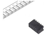 Soclu pini Minitek127 mamă 12 pini 1,27mm vertical