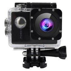 Camera de actiune 4K Ultra HD cu Wi-Fi, Carcasa impermeabila, Negru, CMCLASS