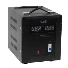 Stabilizator automat de tensiune Agile 3000VA 2100W Well Reconditionat AVR-TRC-AGILE3000-WL-REC