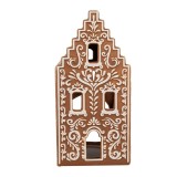 Cumpara ieftin Candela Casuta portelan alb maro 7x7x15 cm