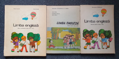 LIMBA ENGLEZA MANUAL PENTRU CLASA A II-A, A III-A, A IV-A - Ionici, Galateanu foto