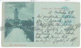 188 - SIBIU, Litho, Romania - old postcard - used - 1898