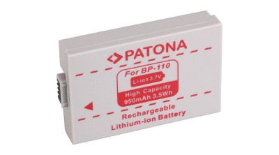 Baterie Canon BP-110, HF R26, HF 28, HF 206 950mAh / 3.7V / 3.5Wh Li-Ion - Patona foto