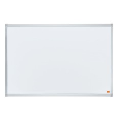 Tabla NOBO Essentials, otel lacuit, 90x60 cm, magnetica, include tavita, alb