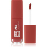 3INA The Longwear Lipstick Ruj de buze lichid, de lunga durata culoare 254 - Dark pink nude 6 ml