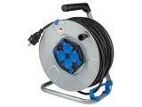 Prelungitor alimentare AS SCHWABE 25m 3G1,5mm&sup2; 4 prize PVC negru 10414