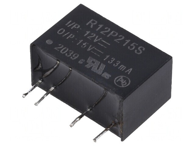 Convertor DC/DC 2W 15V 133mA