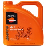 Ulei Moto Repsol Sintetico 4T 10W40 4L, Sintetic, Protectie Maxima Motor, JASO MA, API SJ